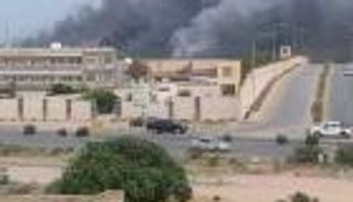 انفجار ضخم بمخزن أسلحة للمليشيات يهز غربي طرابلس 