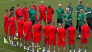 معسكر منتخب المغرب