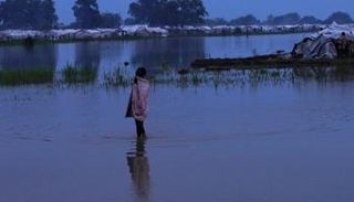 فيضان نهر النيل كسر السدود في بيبور بجنوب السودان - رويترز