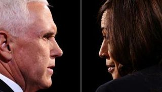 مناظرة شاقة لبنس وهاريس - الفرنسية