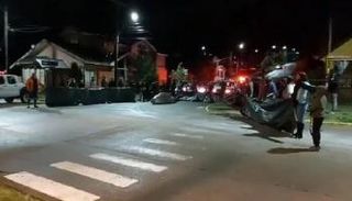 السكان يطوقون فيل البحر لإعادته إلى المياه