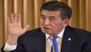 رئيس قرغيزستان يعلن "شرط" التنحي عن منصبه