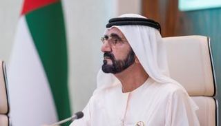 الشيخ محمد بن راشد آل مكتوم نائب رئيس الدولة رئيس مجلس الوزراء حاكم دبي