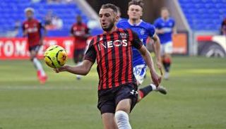 أمين غويري لاعب نيس الفرنسي