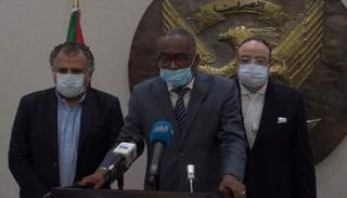 الدكتور هيثم محمد إبراهيم يرحب بالوفد المصري