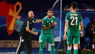 جمال بلماضي مدرب منتخب الجزائر