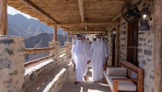 الشيخ الدكتور سلطان بن محمد القاسمي عضو المجلس الأعلى حاكم الشارقة يفتتح الحديقة