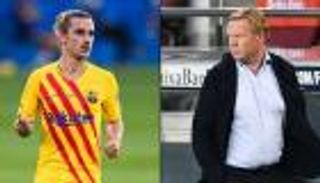 "أنا مدرب برشلونة".. كومان يرفض ملاحظات جريزمان