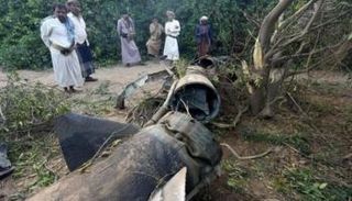 الباليستي الحوثي بعد سقوطه في صعدة