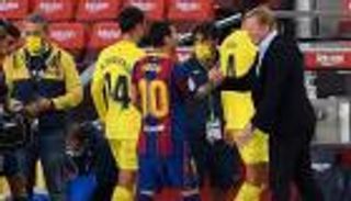 بعد صيامه التهديفي.. كومان يوجه رسالة إلى ميسي