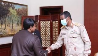 المدعية العامة للمحكمة الجنائية الدولية خلال لقاء حميدتي