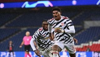 احتفال راشفورد بهدفه