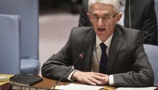 مارك لوكوك مسؤول المساعدات الإنسانية بالأمم المتحدة