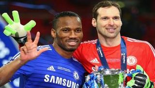 ديدييه دروجبا وبيتر تشيك