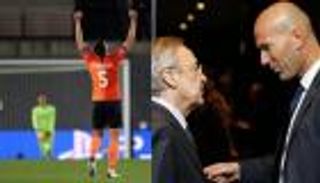 مدتها 180 ثانية..  كواليس زيارة بيريز للاعبي ريال مدريد بعد سقطة شاختار