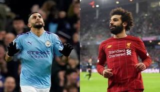 رياض محرز محمد صلاح 