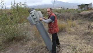 صاروخ أذري سقط في إقليم قره باغ