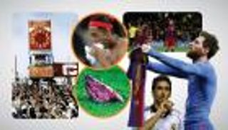 10 لقطات تاريخية في الكلاسيكو خلدتها عدسات المصورين