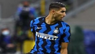 أشرف حكيمي لاعب إنتر ميلان