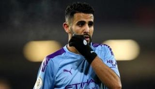 رياض محرز لاعب مانشستر سيتي الإنجليزي