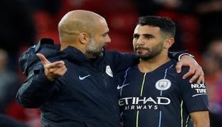 رياض محرز لاعب مانشستر سيتي