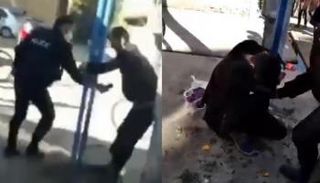 جانب من تعذيب الإيراني مهرداد سبهري