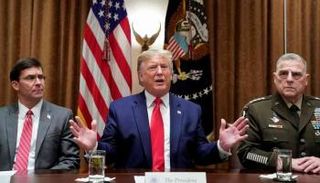 ترامب وإسبر- أرشيفية