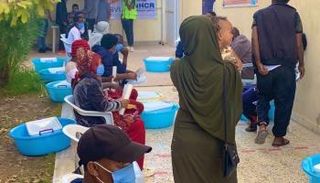 إنقاذ مهاجرين غير شرعيين من براثن ميليشيات طرابلس 