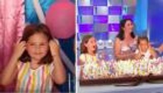 فيديو.. "خناقة" شمعة عيد الميلاد بين شقيقتين تنتقل لبرنامج تلفزيوني  