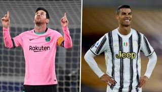 ليونيل ميسي وكريستيانو رونالدو 