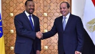 السيسي وآبي أحمد -أرشيفية