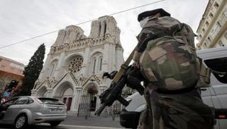 موقع هجوم كنيسة في مدينة نيس