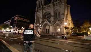 الكنيسة التي شهدت الهجوم بمدينة نيس الفرنسية