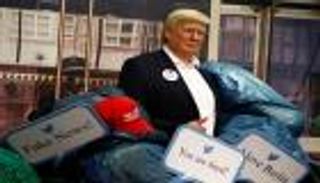 بالصور.. "مدام توسو" يتخلص من ترامب