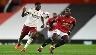 من مباراة مانشستر يونايتد وأرسنال