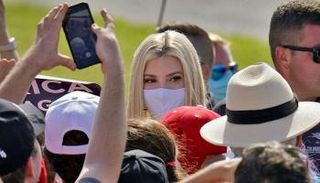 إيفانكا ترامب خلال حملة لجمع التبرعات