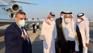 الإخواني خالد المشري في قطر