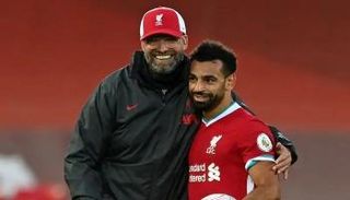 محمد صلاح ويورجن كلوب مدرب ليفربول