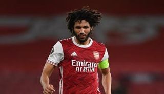 محمد النني لاعب وسط أرسنال