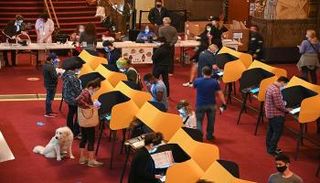 التصويت في انتخابات الرئاسة الأمريكية - أ.ف.ب