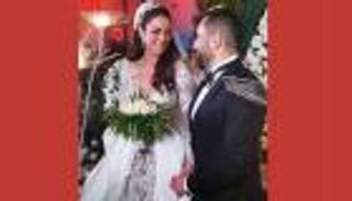 أول صور من حفل زفاف درة وهاني سعد في الجونة