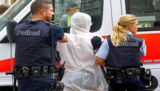 حملة اعتقالات سابقة للشرطة السويسرية