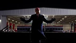 الرئيس الأمريكي دونالد ترامب في آخر تجمع انتخابي له- الفرنسية