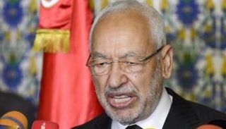 راشد الغنوشي رئيس حركة النهضة الإخوانية في تونس-أرشيفية