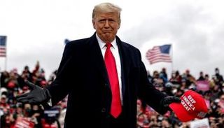 ترامب في أحد تجمعات حملته الانتخابية