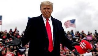 ترامب في أحد تجمعات حملته الانتخابية