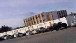 المدرسة التي شهدت الحادث في بني وليد