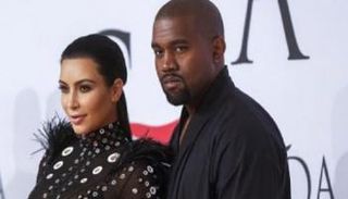 كانييه وست وزوجته كيم كرديشان - أرشيفية