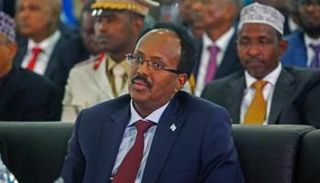 الرئيس الصومالي محمد عبدالله فرماجو - أ.ف.ب