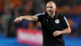 جمال بلماضي مدرب منتخب الجزائر